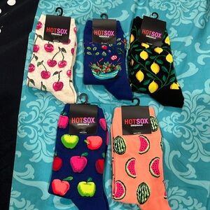 Hot Sox Fruit and vegetable fruit socks